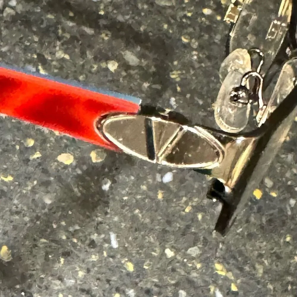 Valentino Brown & Azure Eyeglasses. Unisex.